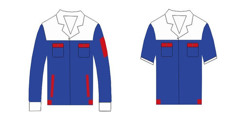 工作服设计模板