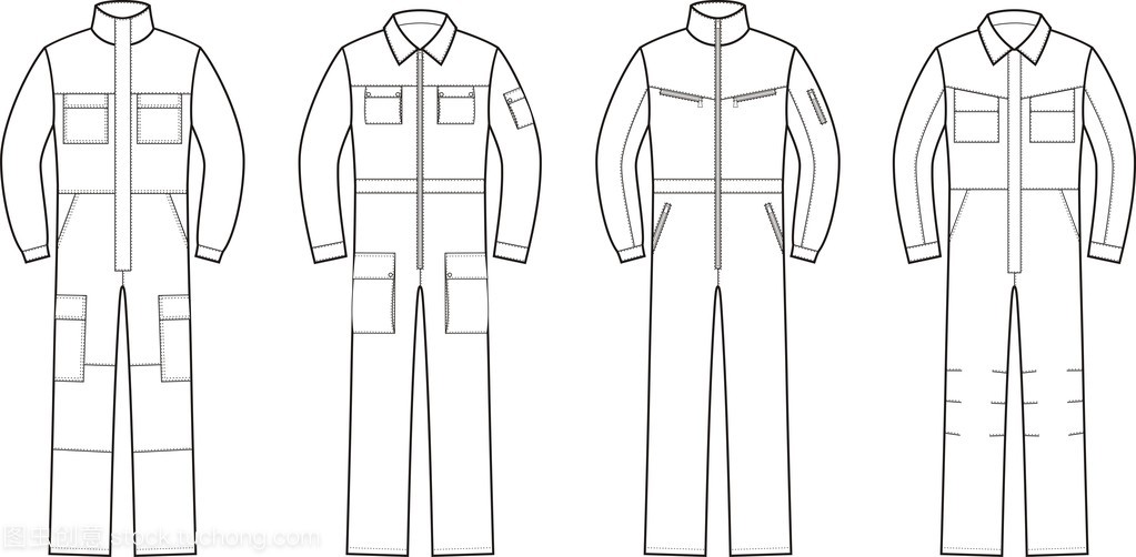 工作工作服套